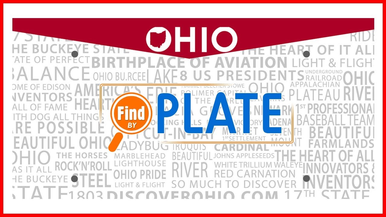 license plate lookup ohio